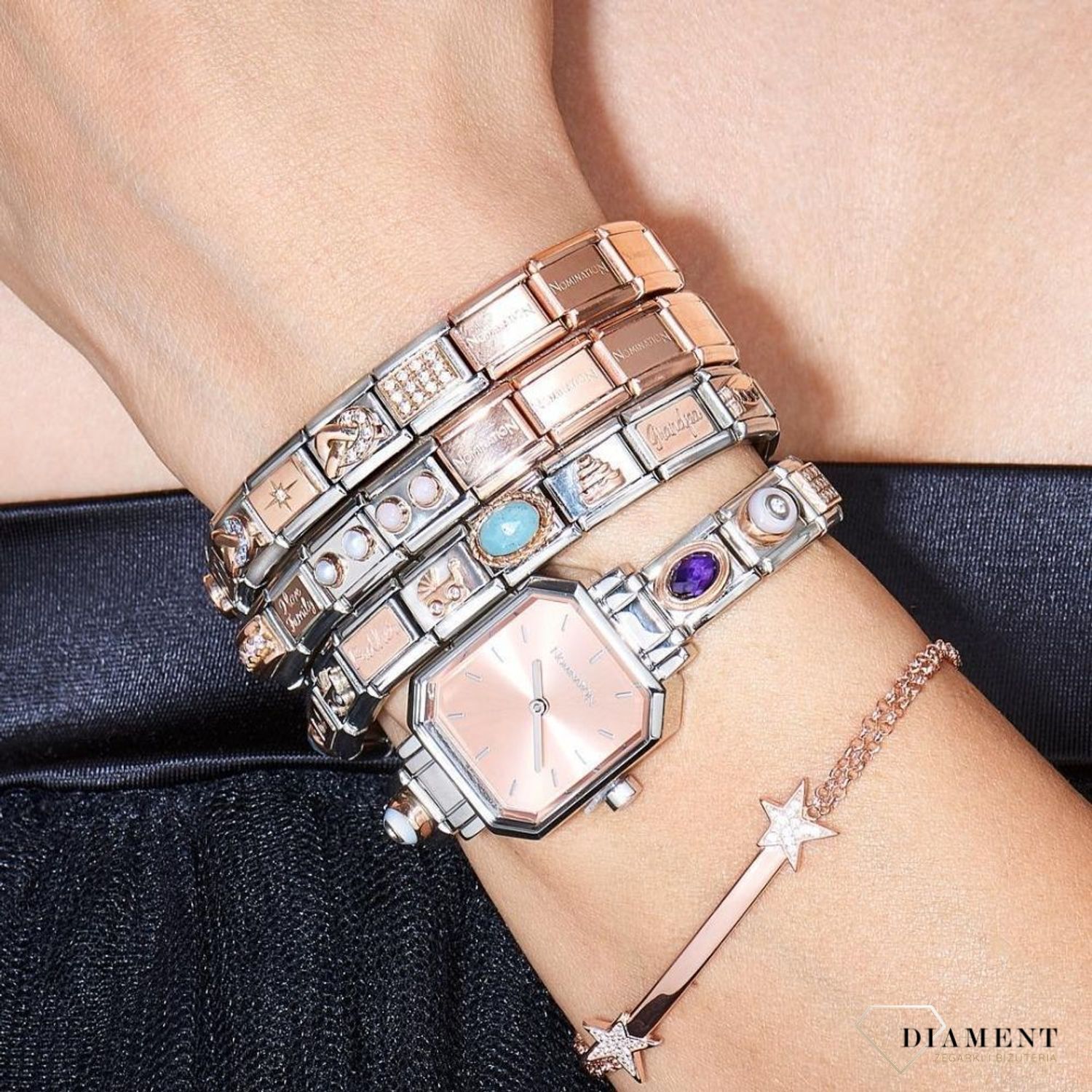 Nomination - Link 18K zawieszka złoto 'Aniołek z trąbką' 030284 33 biżuteria nomination nomination zawieszki nomination baza.jpg